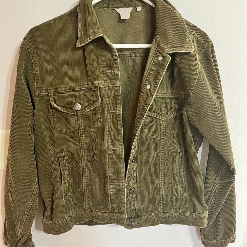 Green Corduroy Jacket
